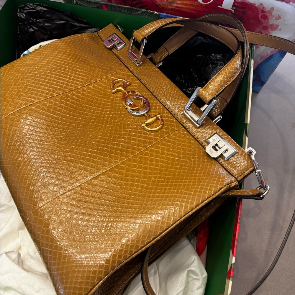 Gucci Python Purse